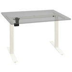 Height Adjustable Electric Motorised Standing Desk Frame White