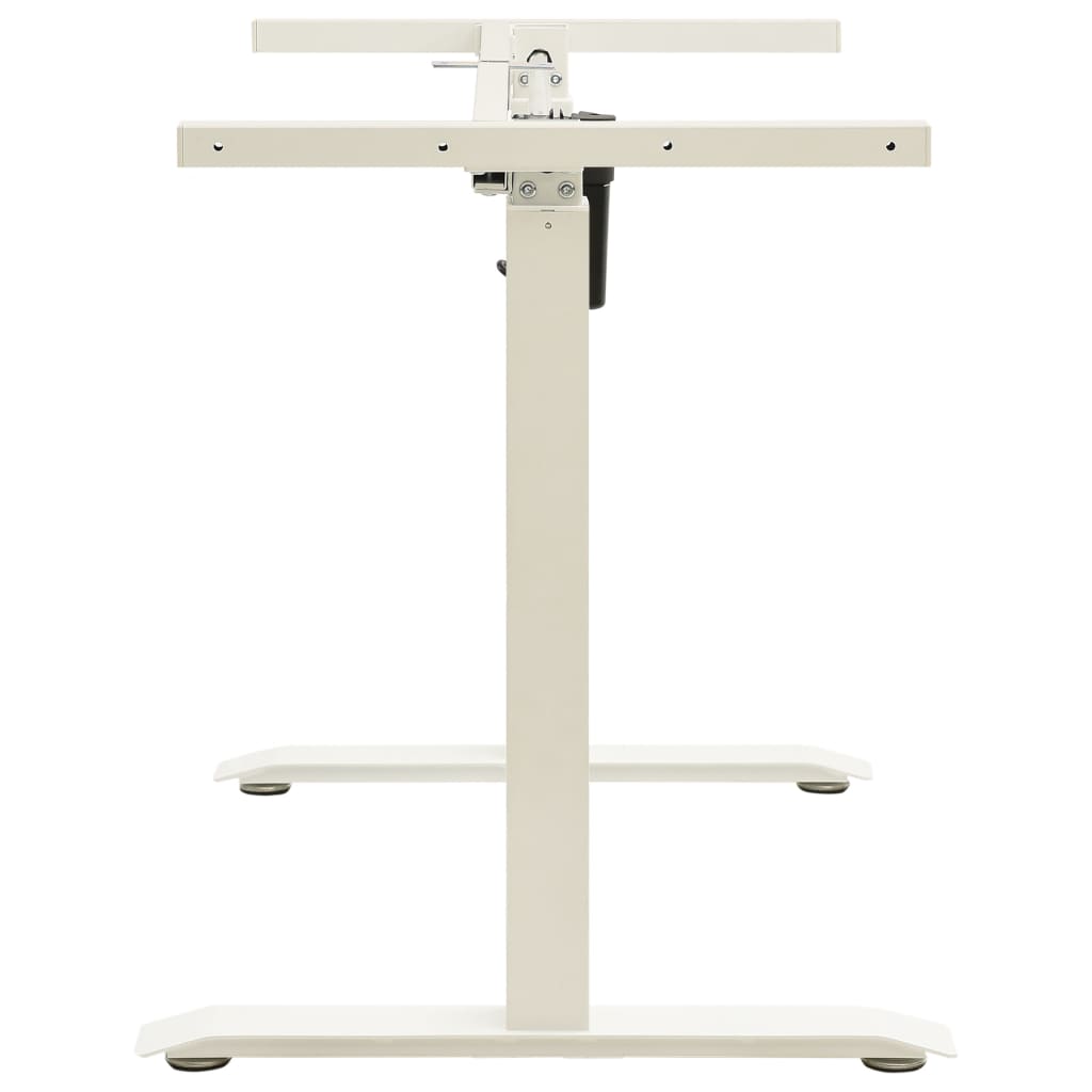 Height Adjustable Electric Motorised Standing Desk Frame White