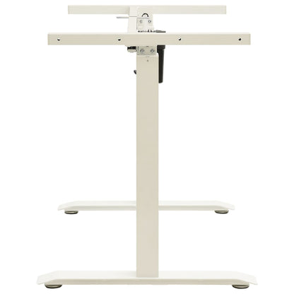 Height Adjustable Electric Motorised Standing Desk Frame White