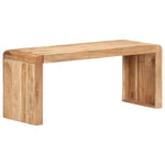 Acacia Wood Dining Bench 110cm Solid Hardwood | HomeAndLiving
