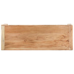 Acacia Wood Dining Bench 110cm Solid Hardwood | HomeAndLiving