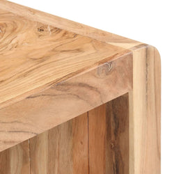 Acacia Wood Dining Bench 110cm Solid Hardwood | HomeAndLiving
