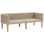 Comfortable 2 Seater Garden Sofa with Lounge Area Essentials