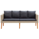 Comfortable 2 Seater Garden Sofa with Lounge Area Essentials
