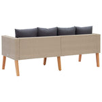 Comfortable 2 Seater Garden Sofa with Lounge Area Essentials