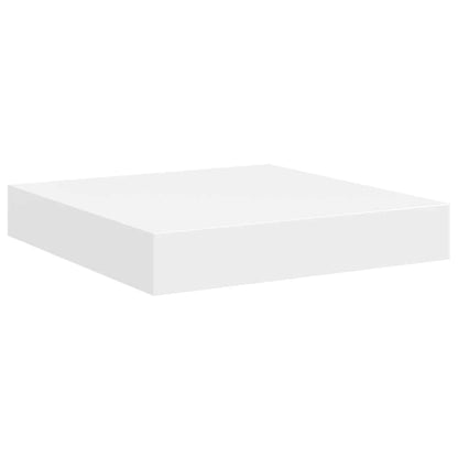 Floating Wall Shelf White MDF 23cm | HomeAndLiving