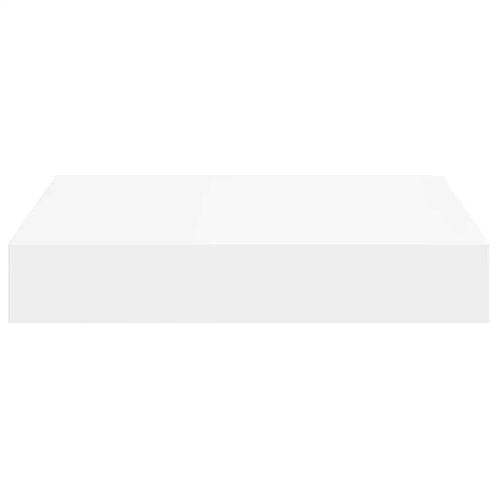 Floating Wall Shelf White MDF 23cm | HomeAndLiving