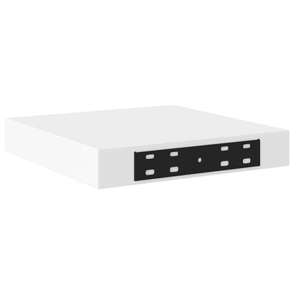 Floating Wall Shelf White MDF 23cm | HomeAndLiving