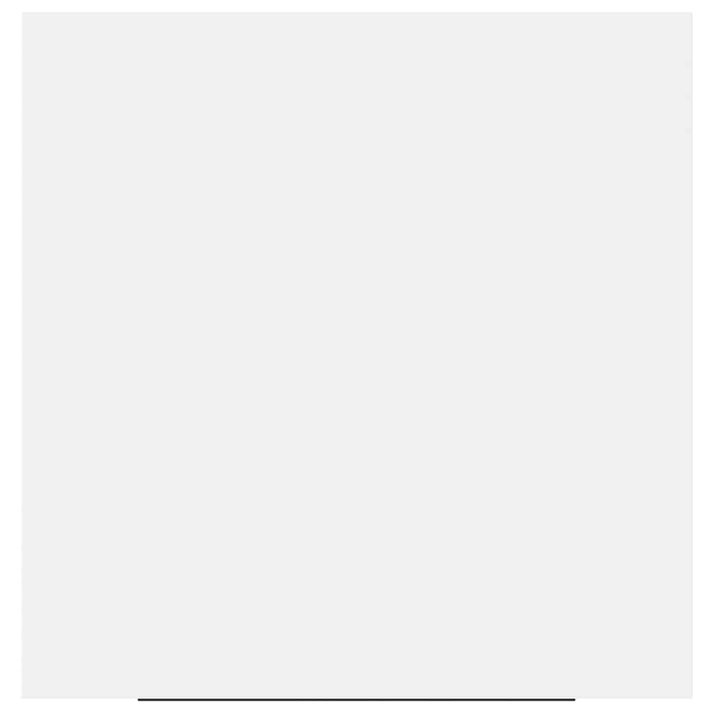 Floating Wall Shelf White MDF 23cm | HomeAndLiving