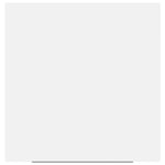 Floating Wall Shelf White MDF 23cm | HomeAndLiving