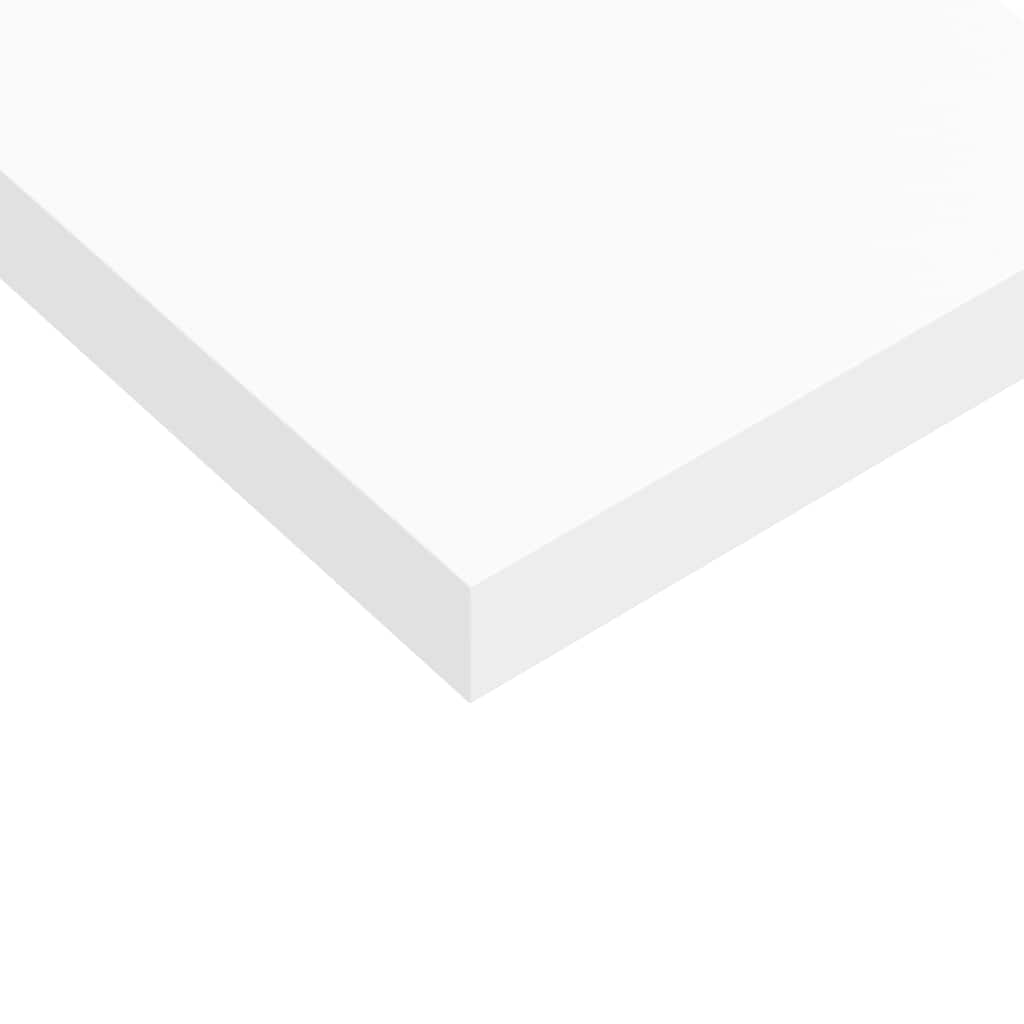 Floating Wall Shelf White MDF 23cm | HomeAndLiving