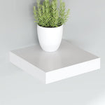 Floating Wall Shelves 2pk White MDF | HomeAndLiving
