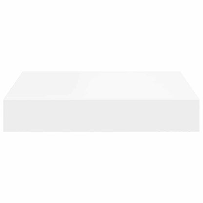 Floating Wall Shelves 2pk White MDF | HomeAndLiving
