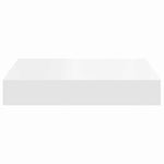 Floating Wall Shelves 2pk White MDF | HomeAndLiving