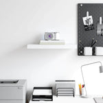 Floating Wall Shelf White 50cm MDF | HomeAndLiving