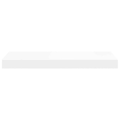 Floating Wall Shelf White 50cm MDF | HomeAndLiving