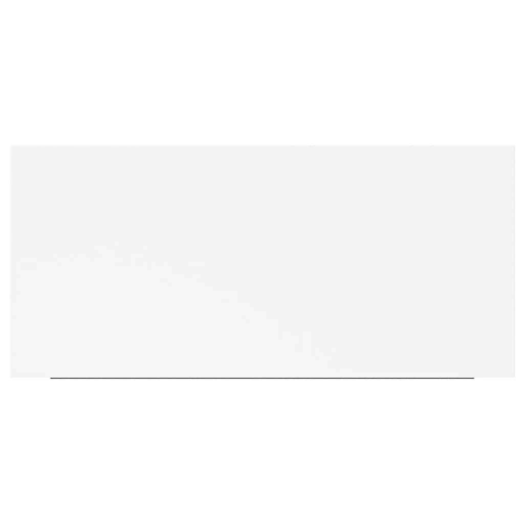 Floating Wall Shelf White 50cm MDF | HomeAndLiving