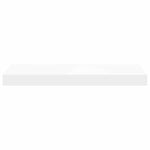 Floating Wall Shelves White MDF Set of 2 | HomeAndLiving