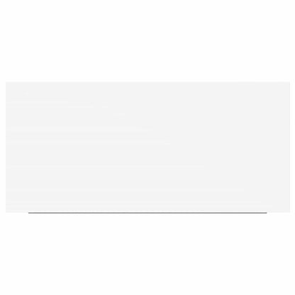 Floating Wall Shelves White MDF Set of 2 | HomeAndLiving