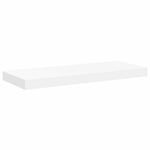 Floating Wall Shelf White 60cm MDF | HomeAndLiving