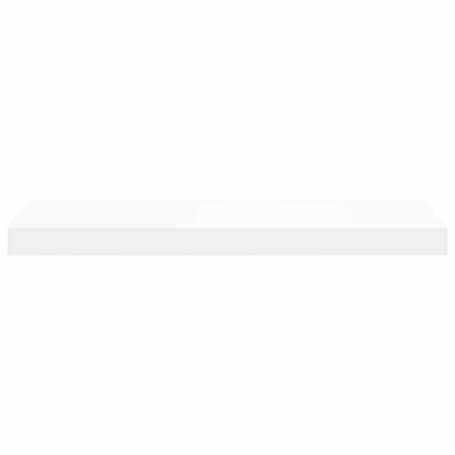 Floating Wall Shelf White 60cm MDF | HomeAndLiving