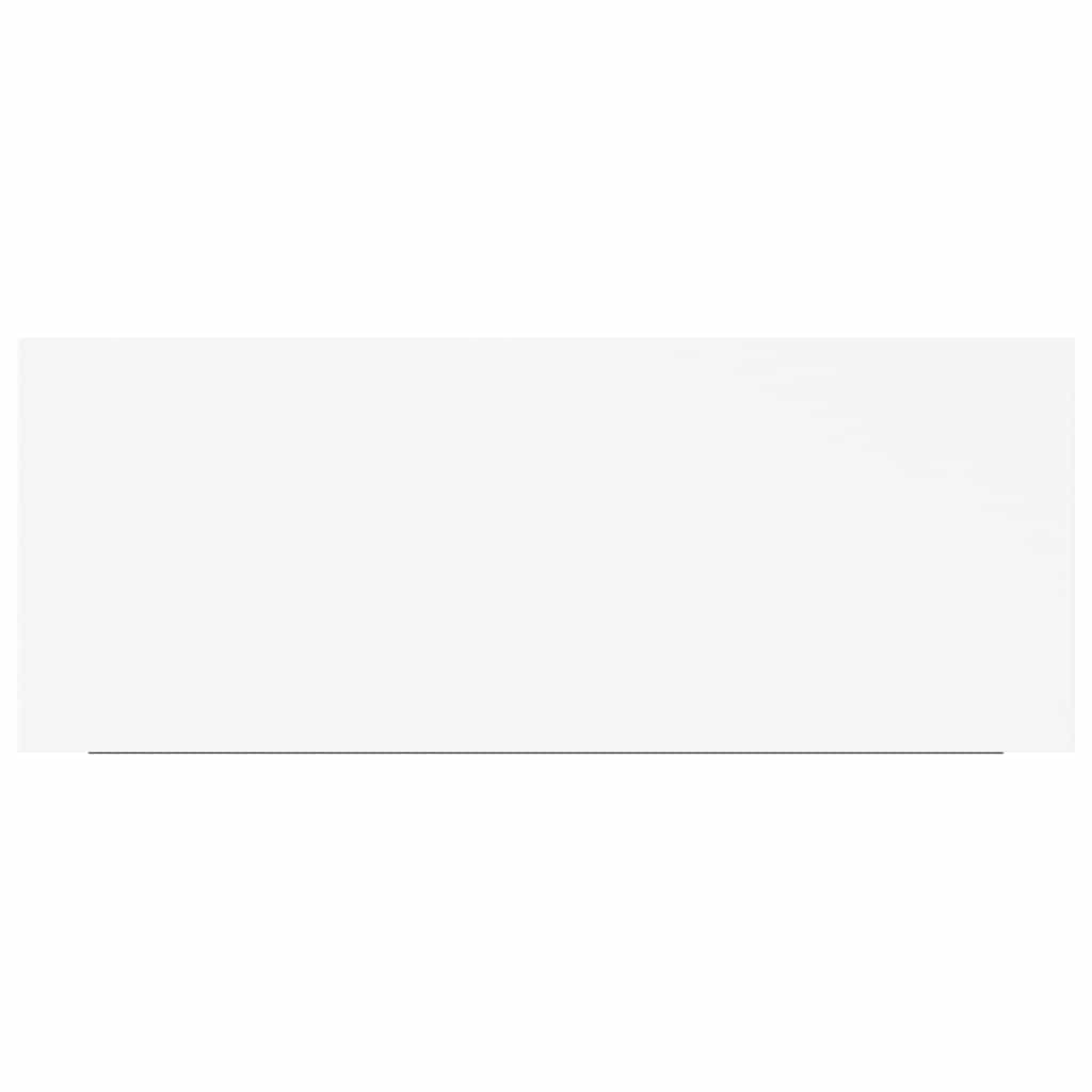 Floating Wall Shelf White 60cm MDF | HomeAndLiving