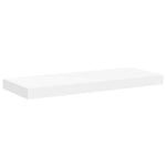 Floating Wall Shelves 2pc White MDF 60cm | HomeAndLiving