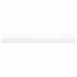 Floating Wall Shelves 2pc White MDF 60cm | HomeAndLiving