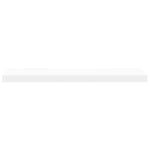 Floating Wall Shelves 2pk White 80cm MDF | HomeAndLiving