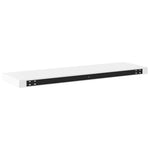 Floating Wall Shelves 2pk White 80cm MDF | HomeAndLiving