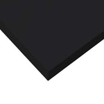 Floating Wall Shelves Set 2 Black MDF | HomeAndLiving