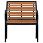 Comfortable Garden Chairs 2 pcs Steel Living Space Upgrade Garden Leisure