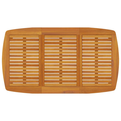 Garden Table Solid Wood Acacia