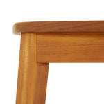 Garden Table Solid Wood