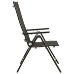 Functional Folding Garden Chairs 2 pcs Indoor Outdoor Use Home Comfort