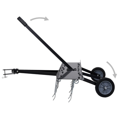 Ride-On Mower Scarifier 100cm Lawn Aerator | HomeAndLiving