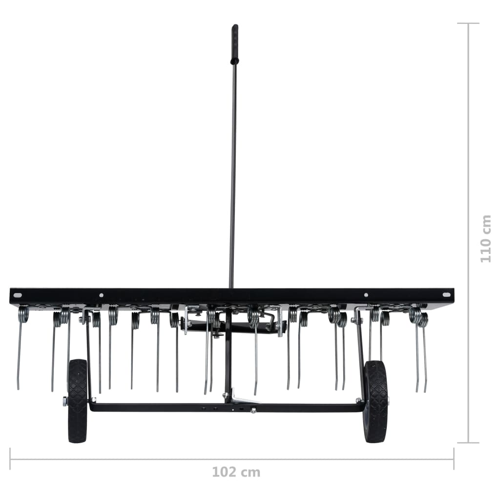 Ride-On Mower Scarifier 100cm Lawn Aerator | HomeAndLiving