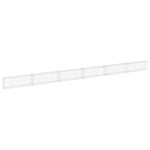 Gabion Wall Galvanised Steel 900x30x50cm | HomeAndLiving