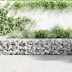 Gabion Wall Galvanised Steel 900x30x50cm | HomeAndLiving