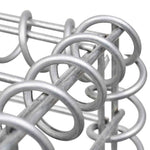 Gabion Wall Galvanised Steel 900x30x50cm | HomeAndLiving