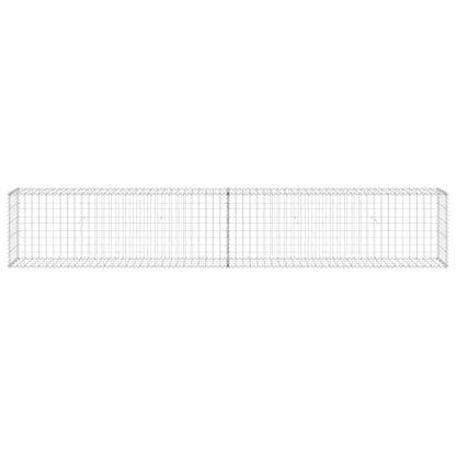 Gabion Wall Galvanised Steel 300x30x50cm | HomeAndLiving