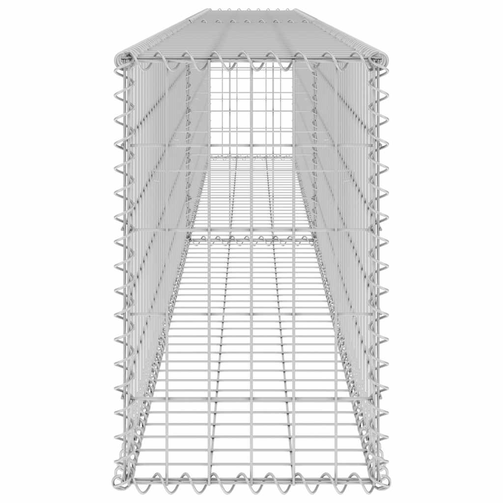 Gabion Wall Galvanised Steel 300x30x50cm | HomeAndLiving