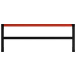Metal Work Bench Black and Red L