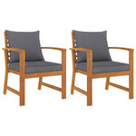 Stylish Garden Chairs 2 pcs with Lounge Area Garden Leisure