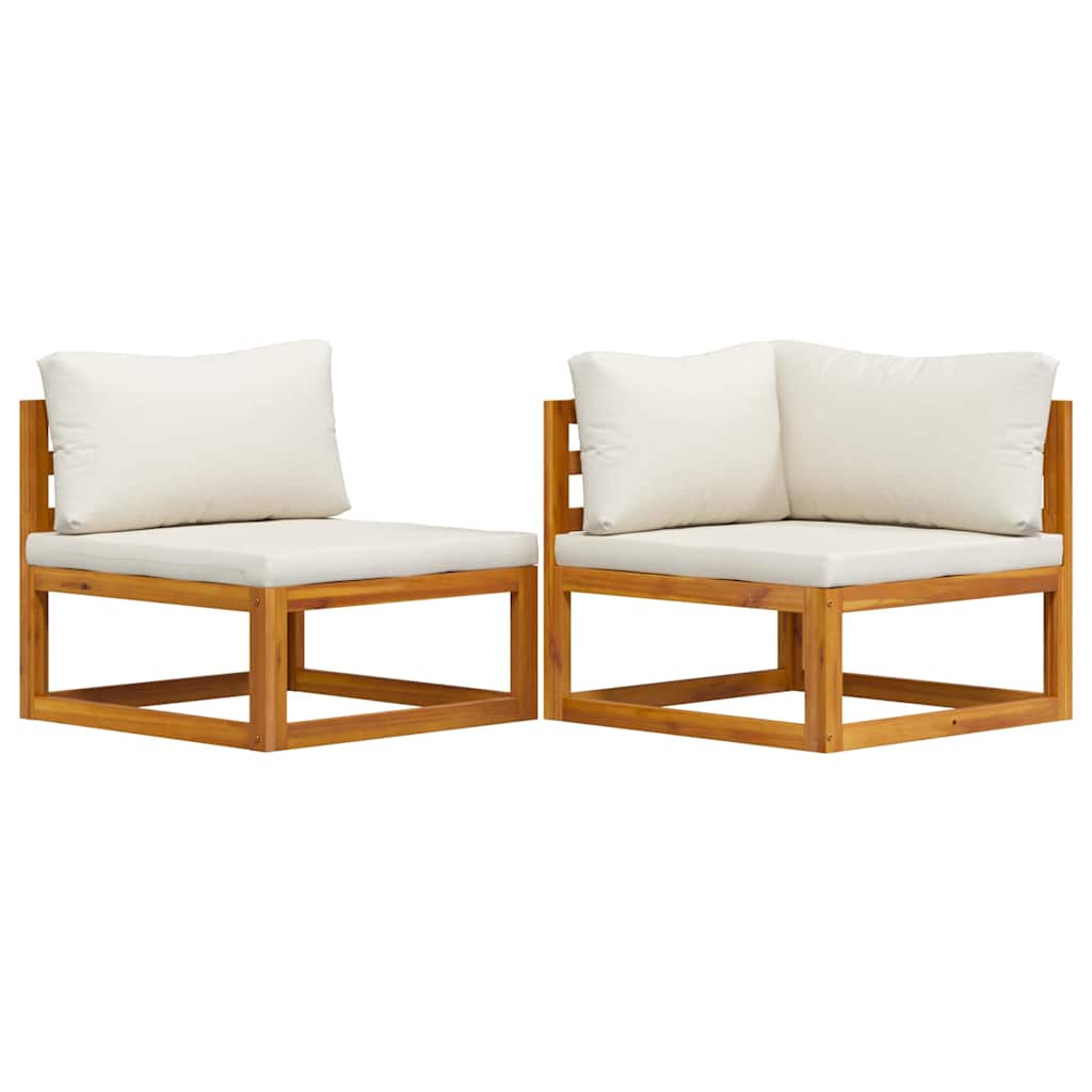 Space Saving 2 Piece Sofa Set with Home Decor Accent Urban Style 