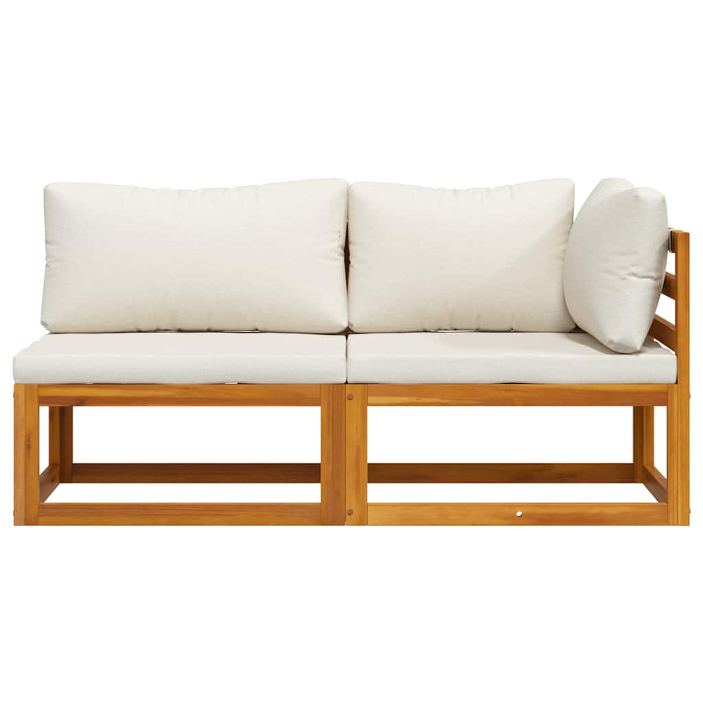 Space Saving 2 Piece Sofa Set with Home Decor Accent Urban Style 