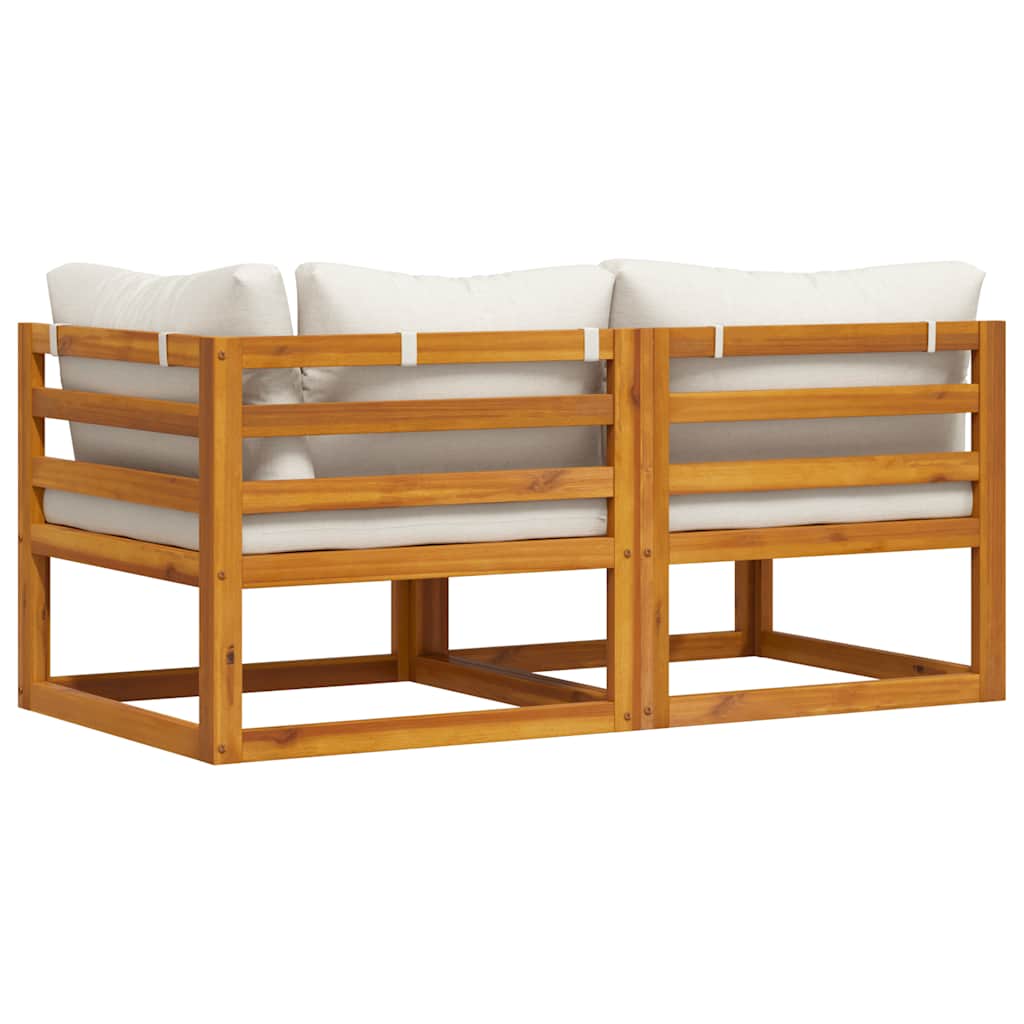 Space Saving 2 Piece Sofa Set with Home Decor Accent Urban Style 