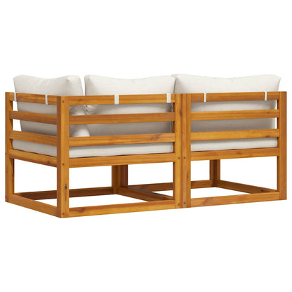 Space Saving 2 Piece Sofa Set with Home Decor Accent Urban Style 