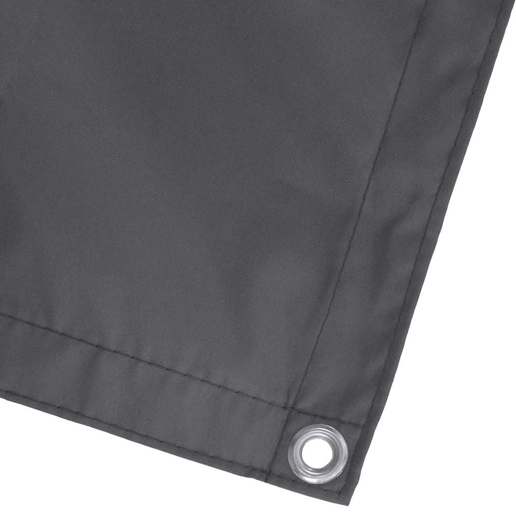 Balcony Privacy Screen 90x500cm Anthracite | HomeAndLiving