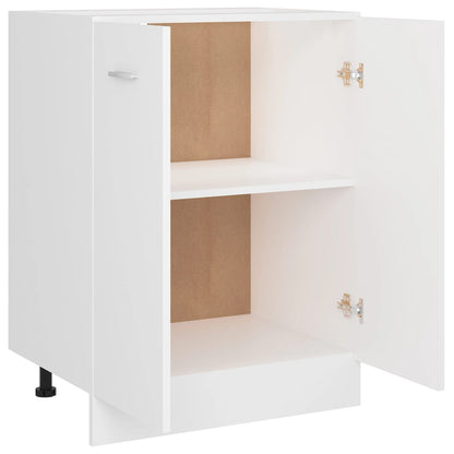 Bottom Cabinet White Engineered Wood